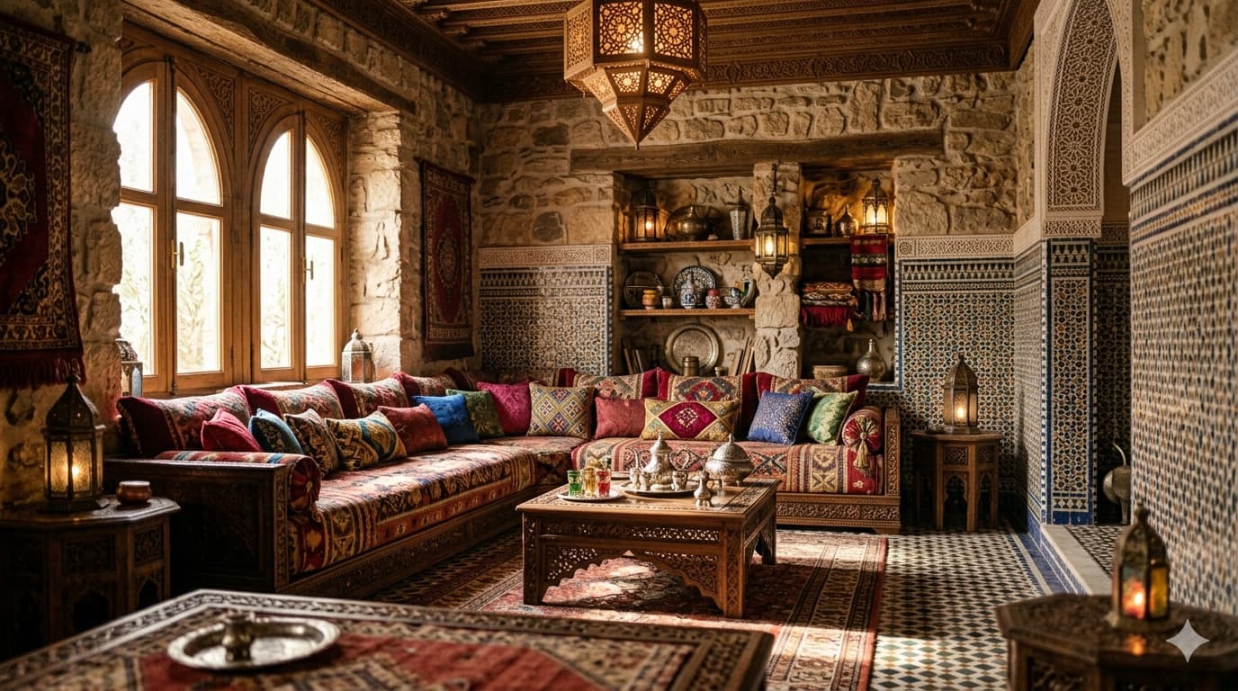 Salon marocain contemporain — Tanger